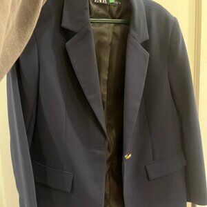 Navy Zara Blazer